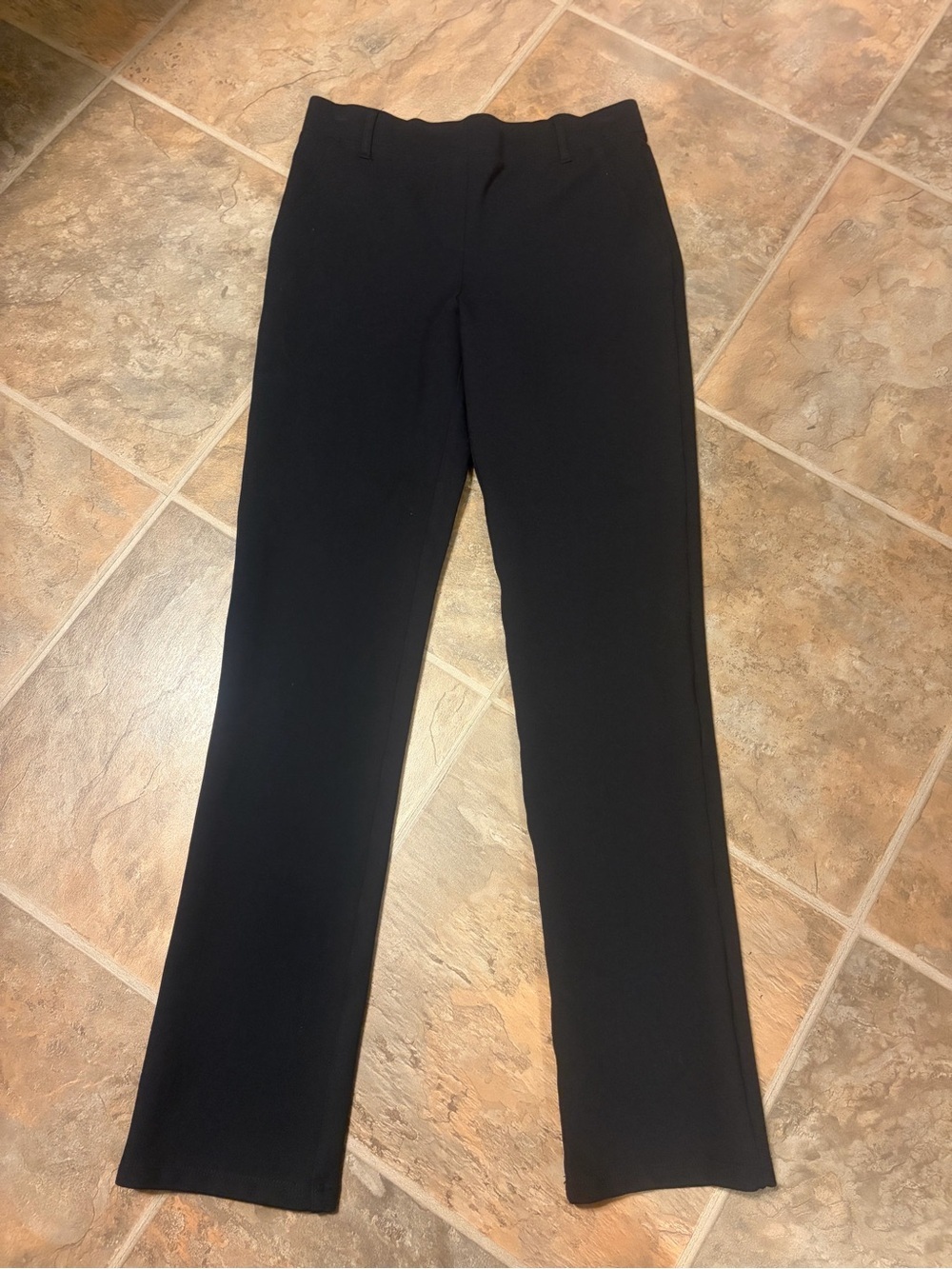 Quince Navy High-Waist Ponte Pants size XS